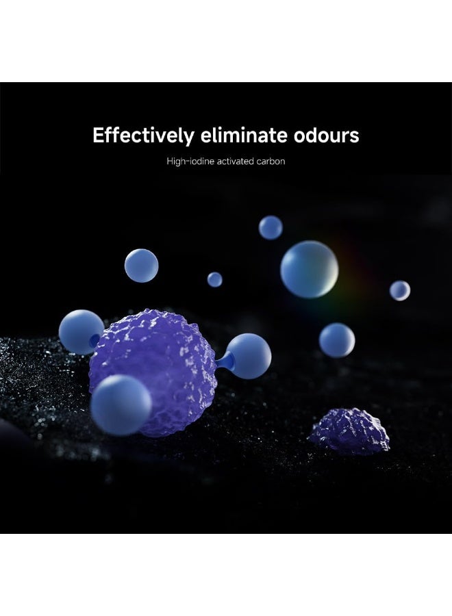Mii Smart Air Purifier Elite – 600 m³/h CADR, 99.98 % Filter Efficiency, UV‑C & Plasma Sterilization, Ideal for Up to 125 m², OLED Display & Voice Control - Image 4